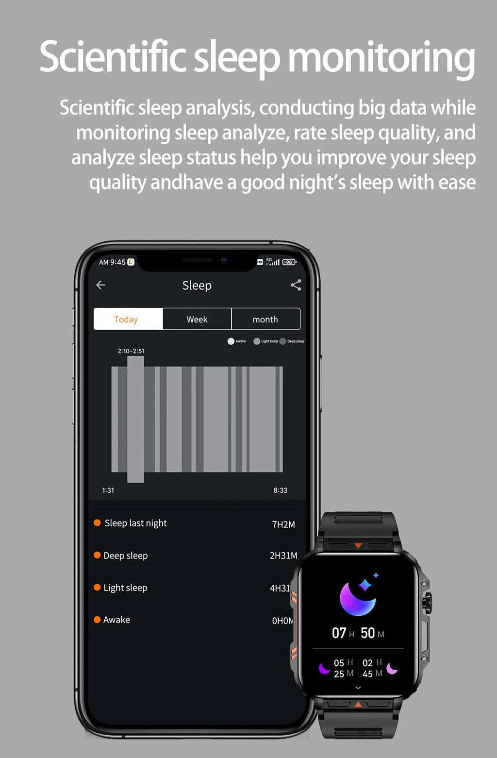 Multi-Function Smart Fitness Watch